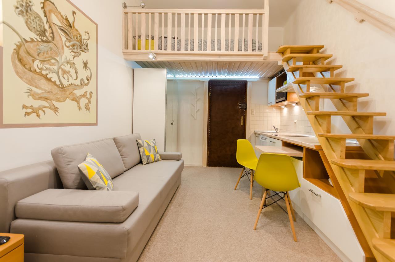 Central Krak Apartments - studios Librowszczyzna Krakkó Kültér fotó